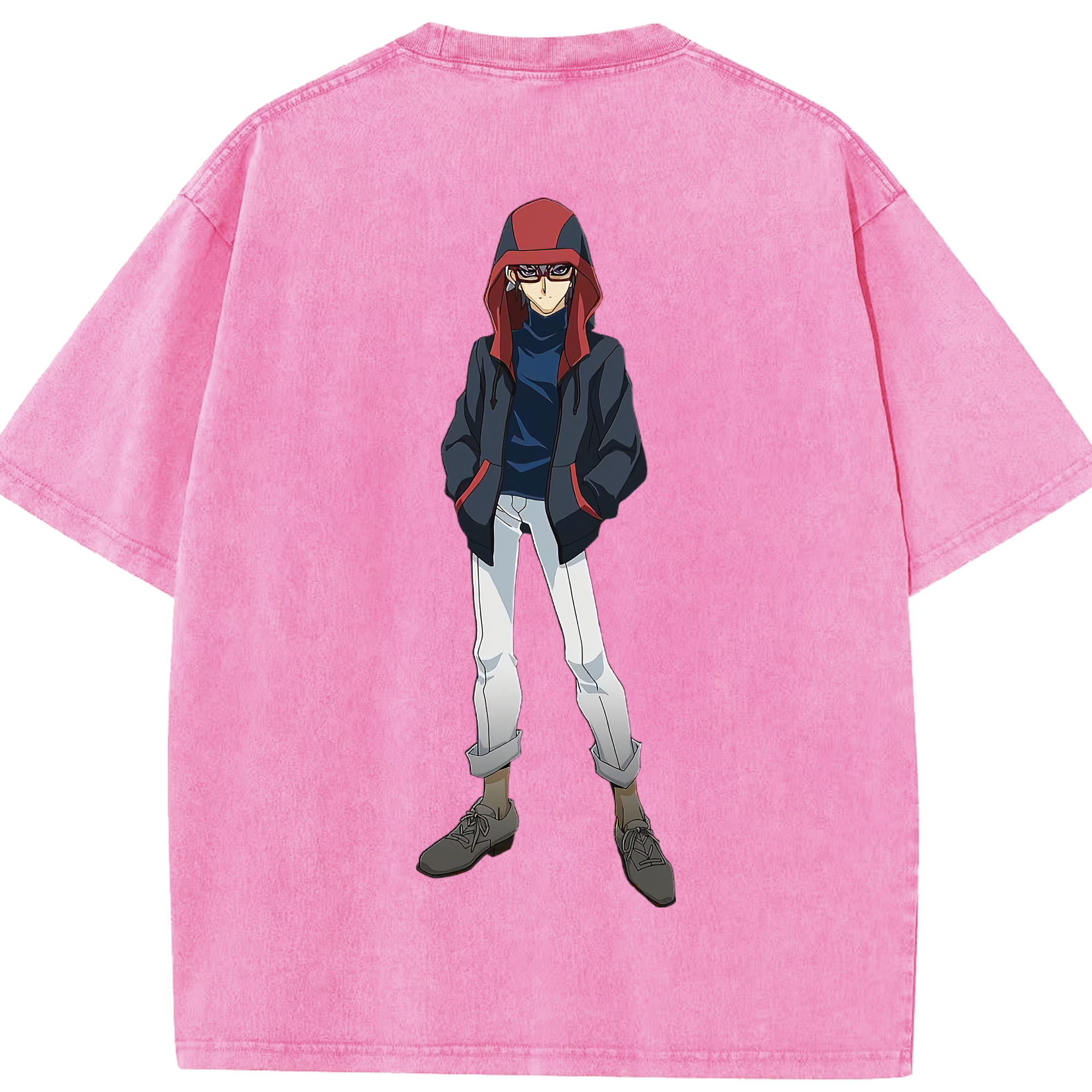 （画像用） 遊☆戯☆王 Yu-Gi-Oh! 綿100% ヴィンテージ風 半袖Tシャツ（背面プリント）